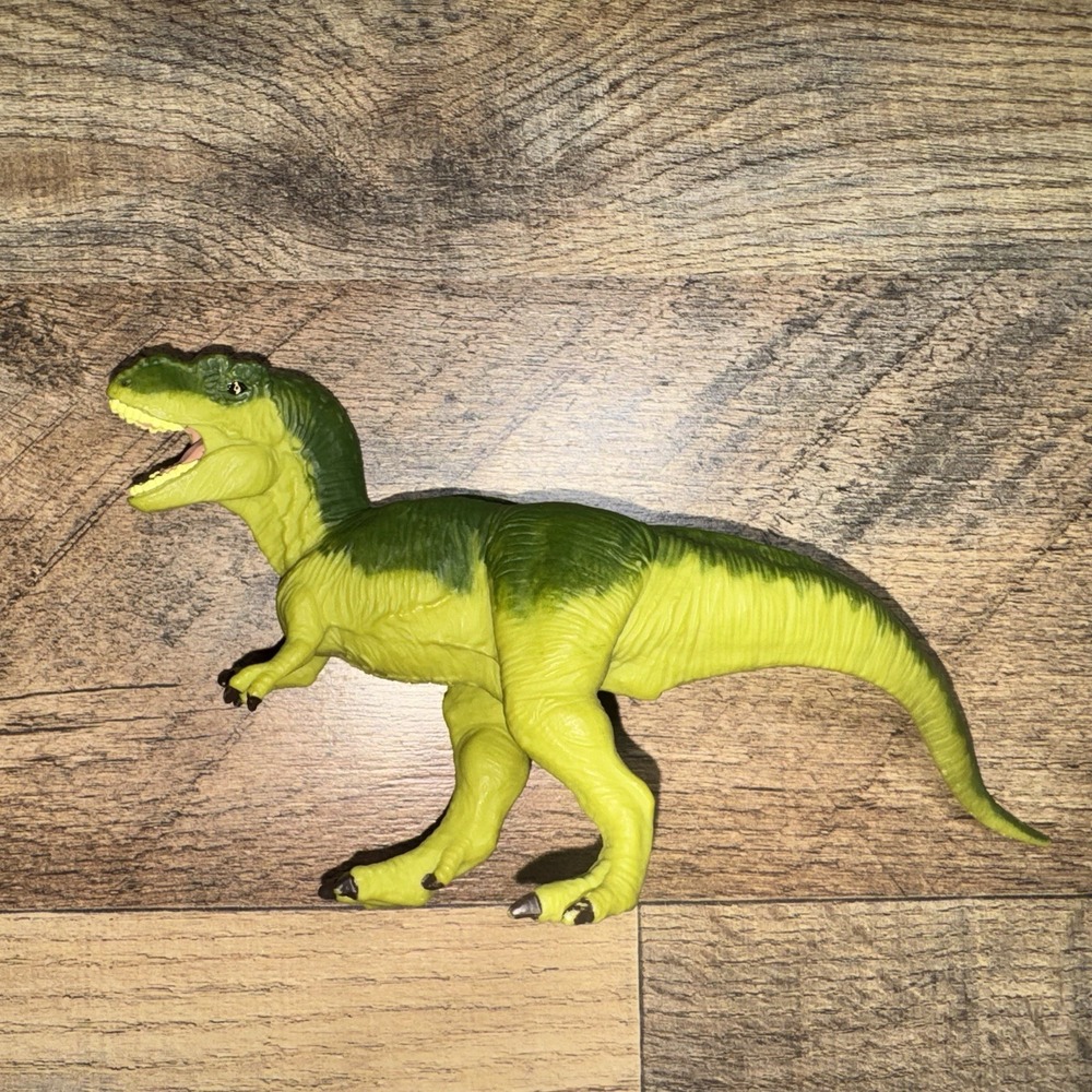 1996 Safari LTD Dinosaur Figure Green Vintage Tyrannosaurus Rex T-Rex 4" Dino